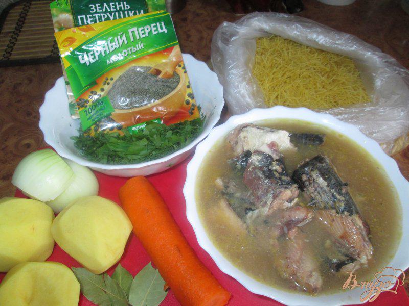 Фото приготовление рецепта: Рыбный суп из сардин шаг №1