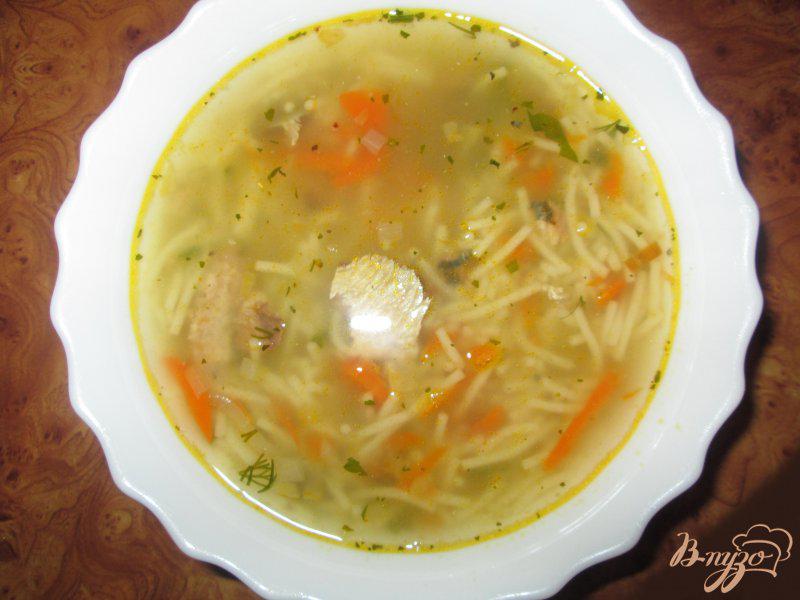 Фото приготовление рецепта: Рыбный суп из сардин шаг №8