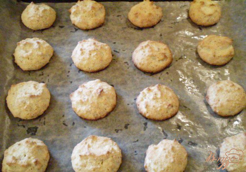Фото приготовление рецепта: Кукурузное печенье с орехами от производителя шаг №5
