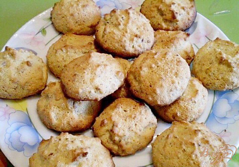 Фото приготовление рецепта: Кукурузное печенье с орехами от производителя шаг №6