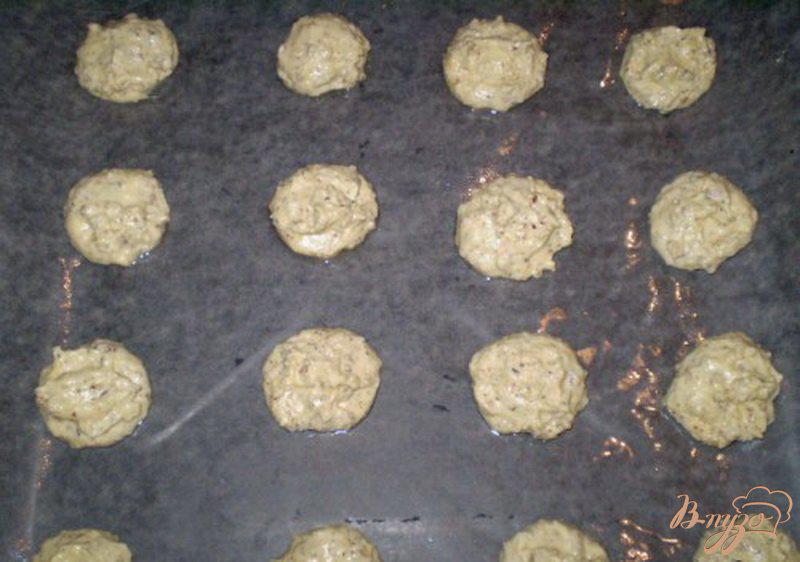 Фото приготовление рецепта: Кукурузное печенье с орехами от производителя шаг №4