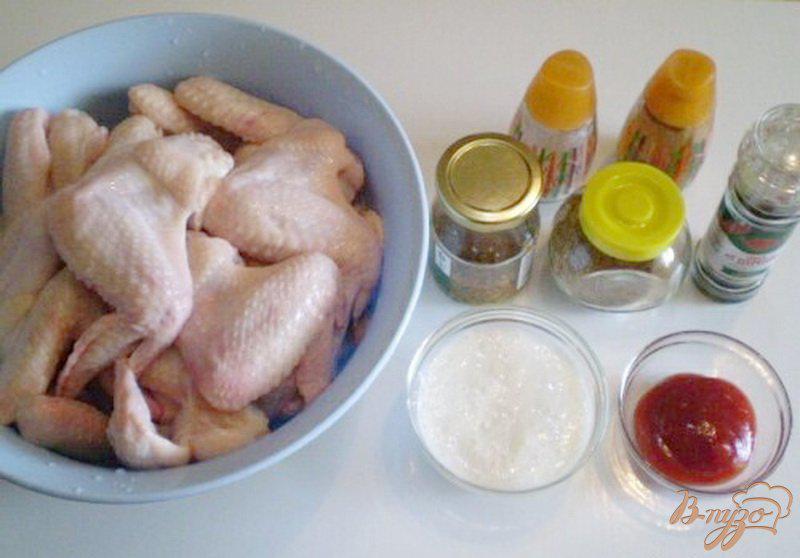 Фото приготовление рецепта: Куриные крылья на кефире шаг №1