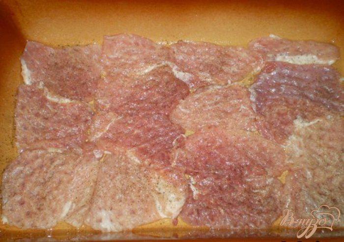 Фото приготовление рецепта: Картофель с мясом и грибами запеченный под сыром шаг №1