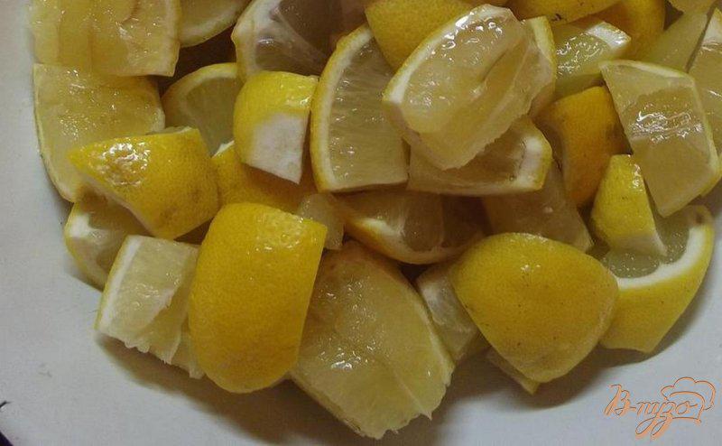 Фото приготовление рецепта: Лимонно-мятное варенье шаг №1