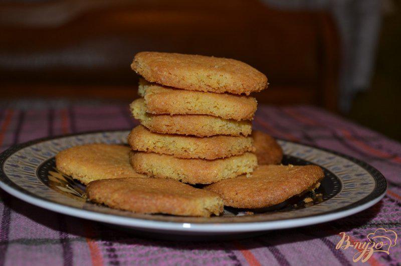 Фото приготовление рецепта: Кукурузное печенье шаг №6