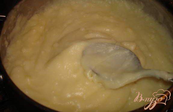 Фото приготовление рецепта: Наполеон с лимонным кремом шаг №7