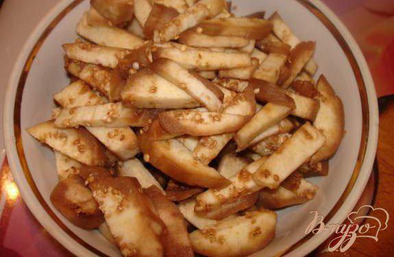Фото приготовление рецепта: Баклажаны со вкусом грибов шаг №2