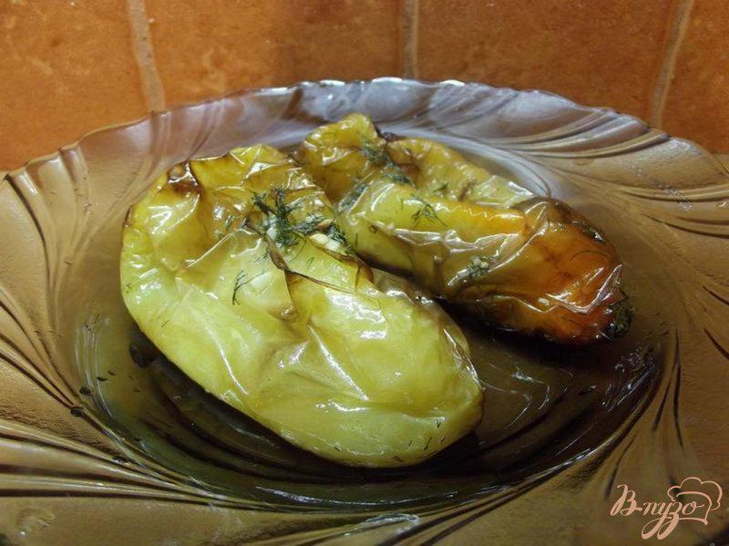 Фото приготовление рецепта: Болгарский перец запеченный шаг №6