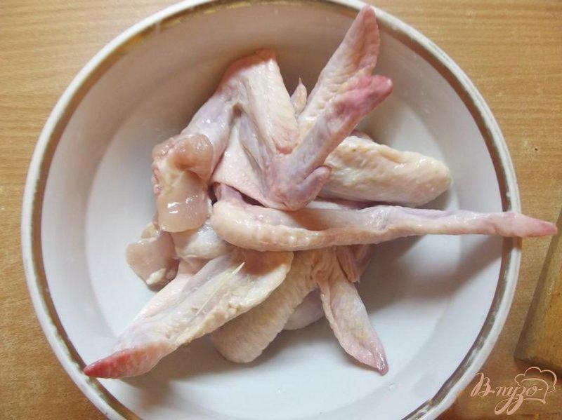 Фото приготовление рецепта: Куриные крылышки в кислом маринаде шаг №1