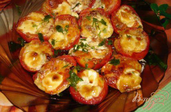 Фото приготовление рецепта: Фаршированные помидоры шаг №5
