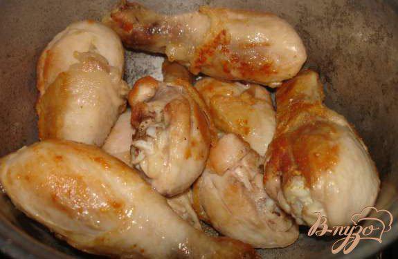 Фото приготовление рецепта: Цыплята (курица) по-араратски шаг №2