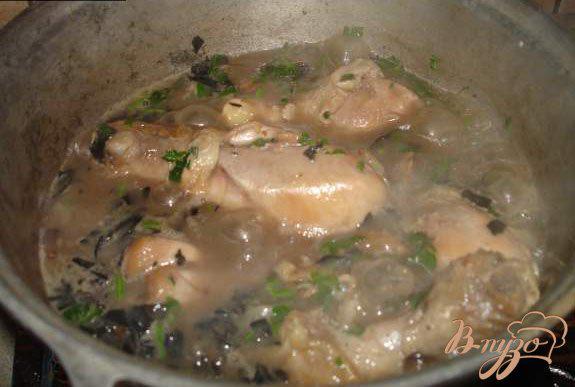 Фото приготовление рецепта: Цыплята (курица) по-араратски шаг №5