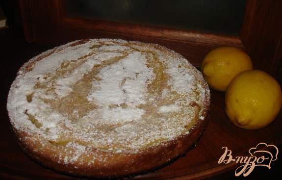 Фото приготовление рецепта: Пирог «Лимонное чудо» шаг №7