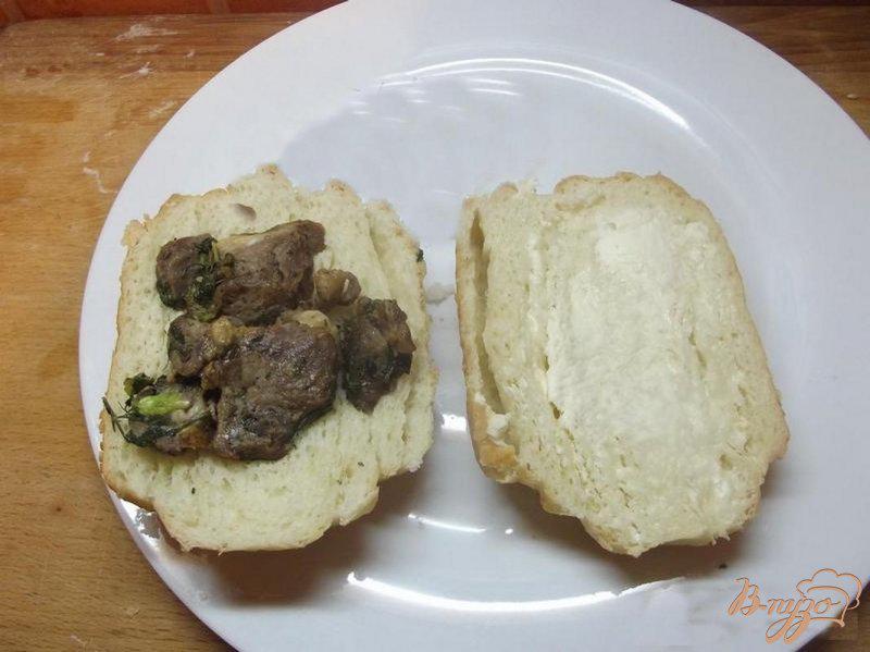 Фото приготовление рецепта: Кавказский сэндвич с бараниной шаг №1