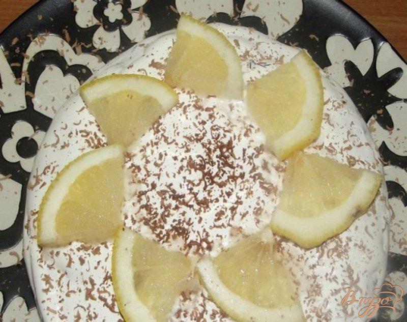 Фото приготовление рецепта: Английский лимонный пирог шаг №10