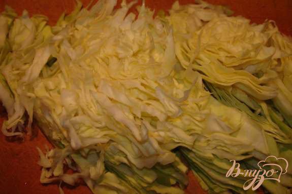 Фото приготовление рецепта: Оладушки из молодой капусты шаг №1