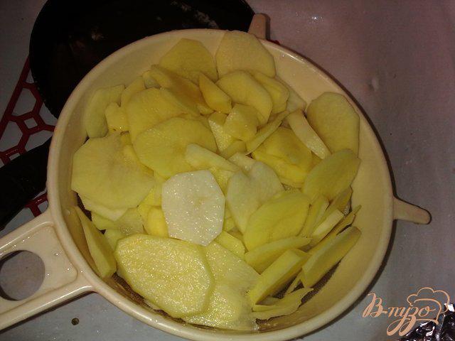 Фото приготовление рецепта: Жаренный картофель шаг №3