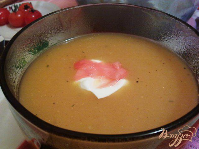 Фото приготовление рецепта: Тыквенный суп-пюре шаг №9
