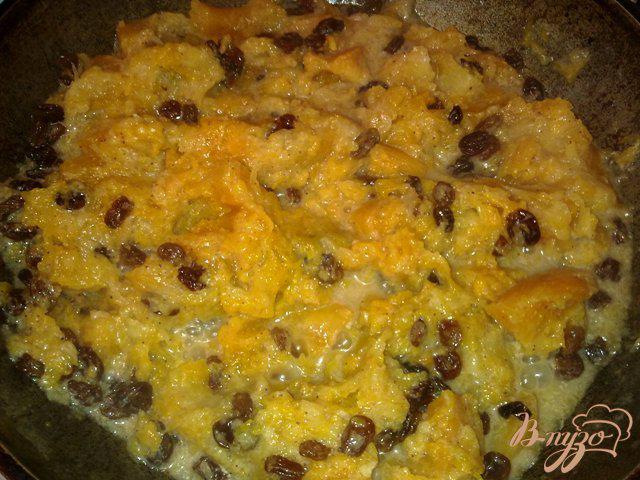 Фото приготовление рецепта: Ореховый кекс с тыквенной начинокй шаг №6