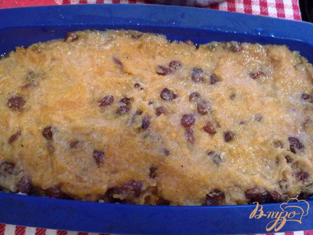 Фото приготовление рецепта: Ореховый кекс с тыквенной начинокй шаг №10