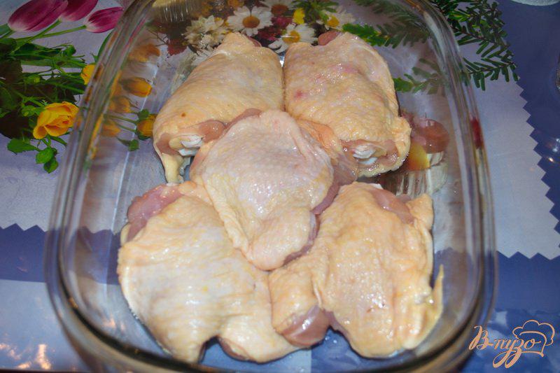 Фото приготовление рецепта: Курица в апельсинах шаг №1