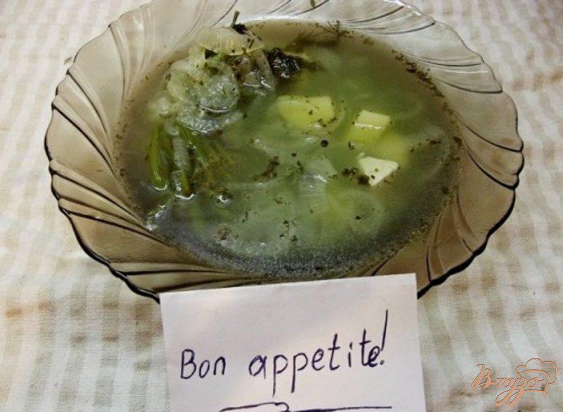 Фото приготовление рецепта: Французский луковый суп шаг №9