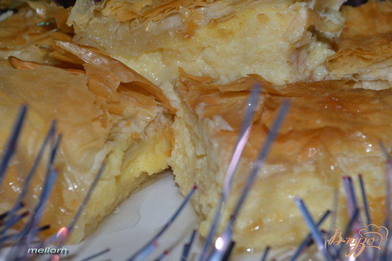 Фото приготовление рецепта: «Галактобуреко» Греческий сладкий пирог шаг №9