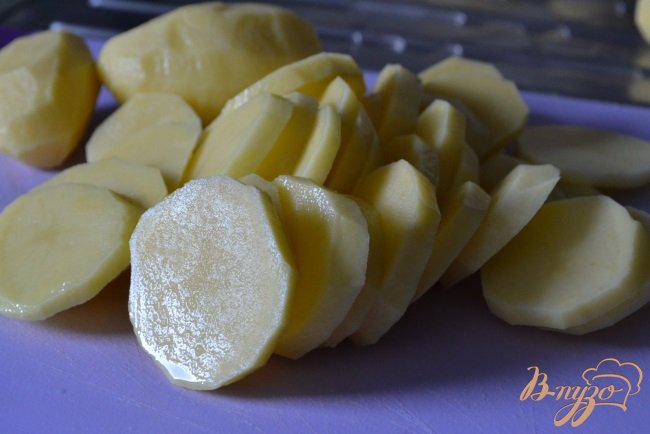 Фото приготовление рецепта: Запеканка из картофеля со сливками шаг №1