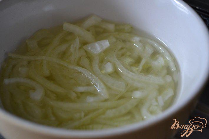 Фото приготовление рецепта: Острый салат из зеленой фасоли шаг №2