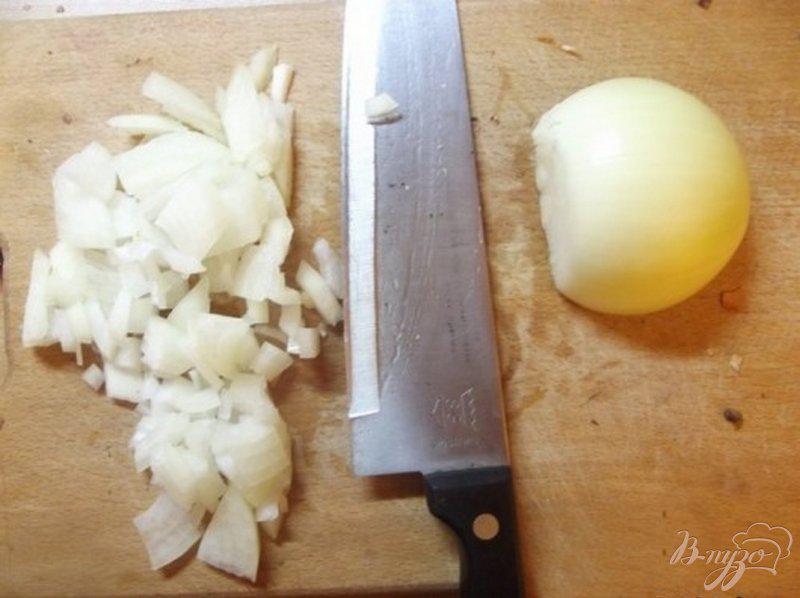 Фото приготовление рецепта: Гречка под луково-грибным соусом шаг №2