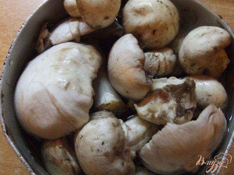 Фото приготовление рецепта: Соус грибной шаг №2