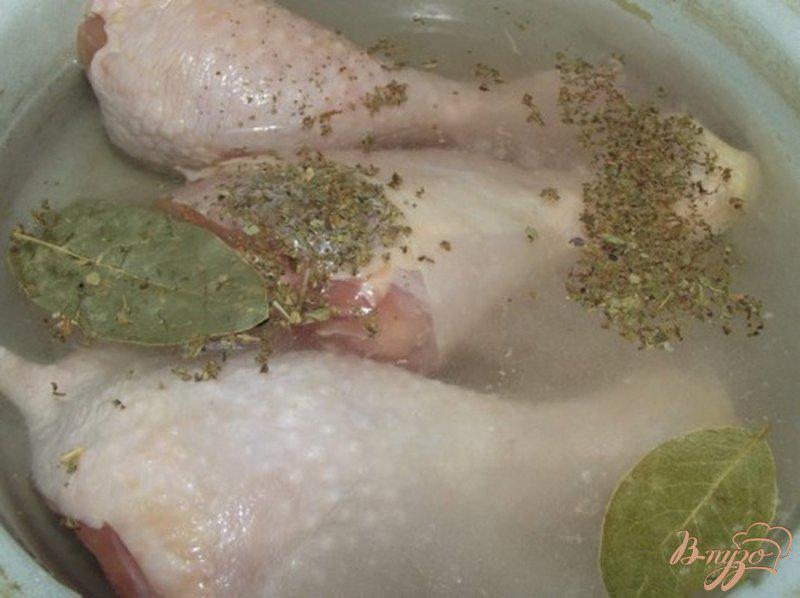 Фото приготовление рецепта: Курица в луковом соусе шаг №2