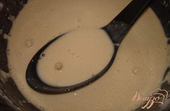 Фото приготовление рецепта: Блины на пиве с начинкой из форели(лосося) со сливочной пастой шаг №1
