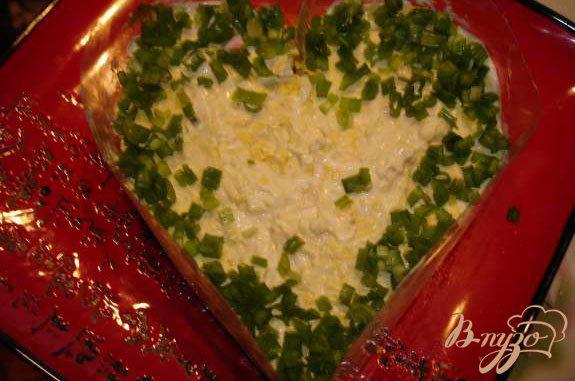 Фото приготовление рецепта: Салат к дню Святого Валентина шаг №4