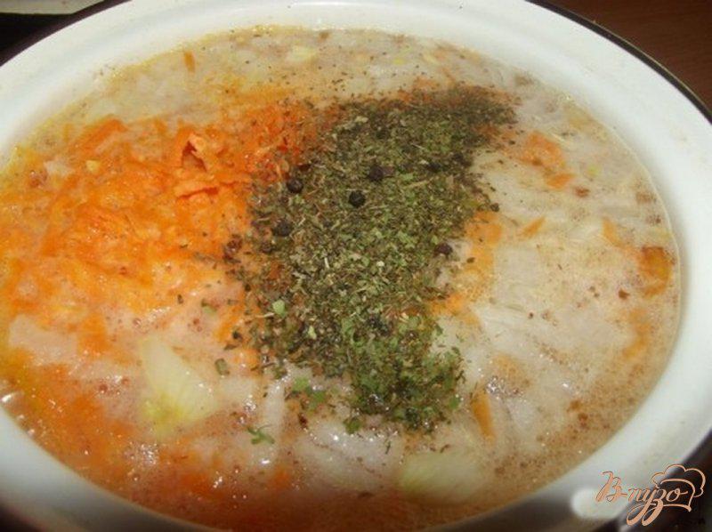 Фото приготовление рецепта: Суп с клецками шаг №5