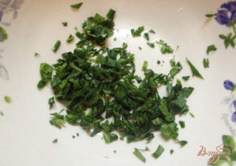 Фото приготовление рецепта: Салат из кус-кус и шпината шаг №3