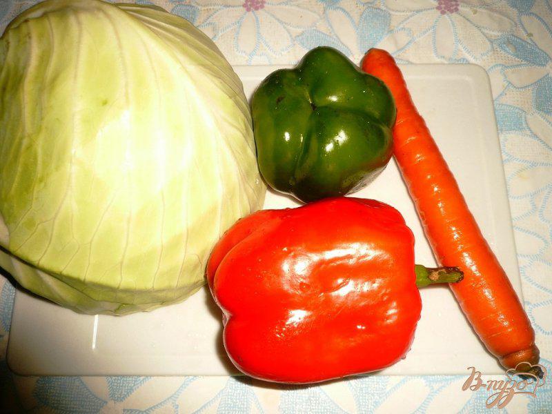 Фото приготовление рецепта: Маринованный капустный салат шаг №1