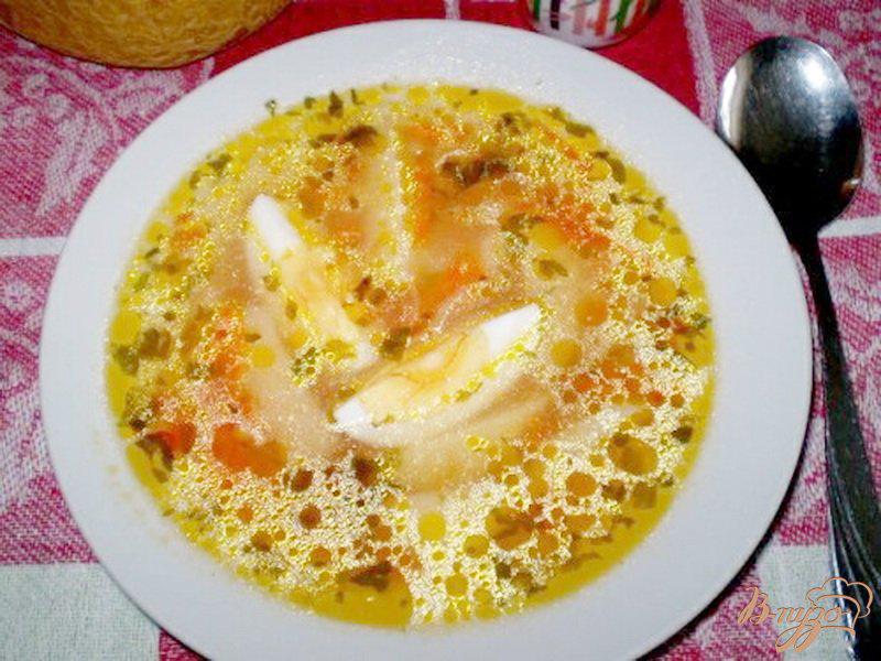 Фото приготовление рецепта: Томатный суп с рисом шаг №5