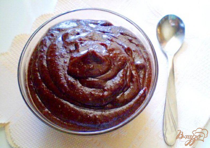 Фото приготовление рецепта: Шоколадный крем «Нутелла» с орехами шаг №7