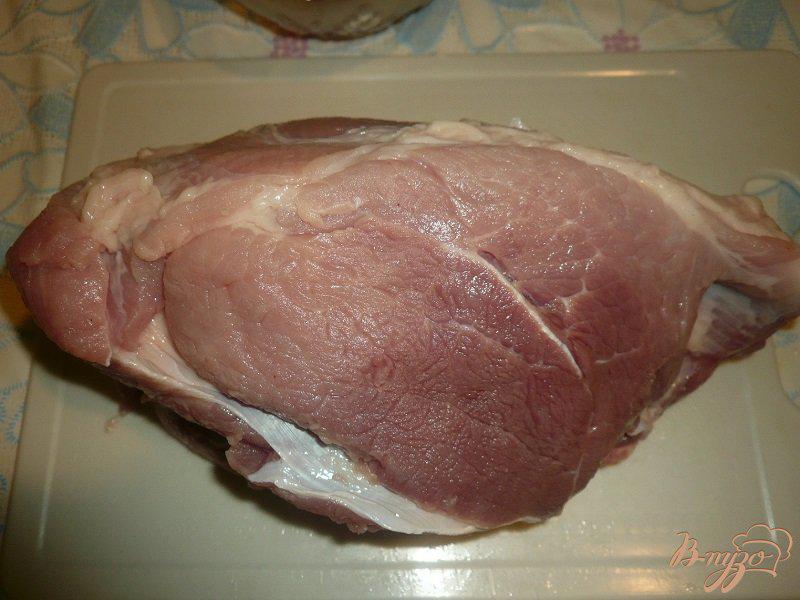 Фото приготовление рецепта: Свинина запеченная с болгарским перцем шаг №1