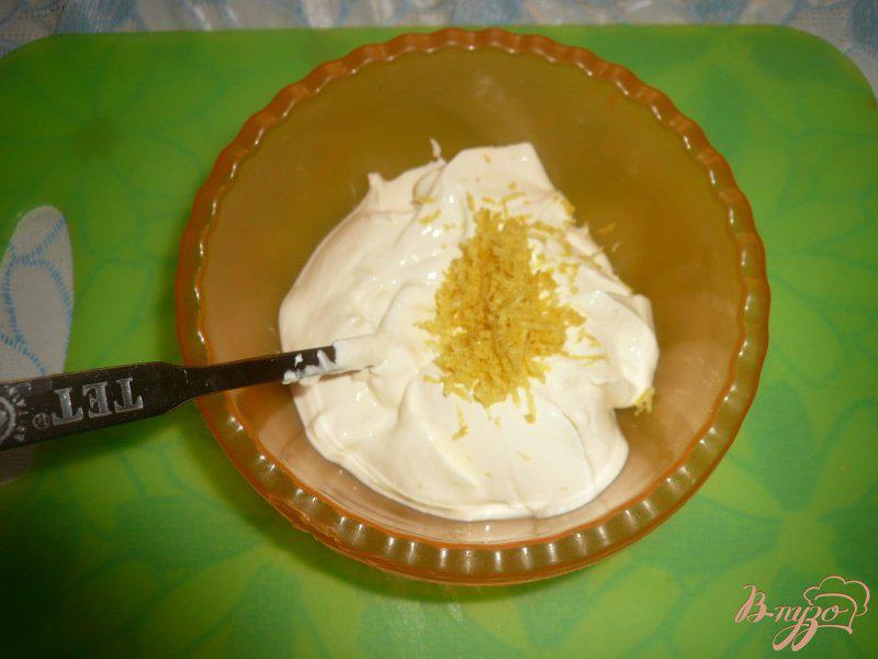 Фото приготовление рецепта: Десерт слоеный с зефиром и бананом шаг №1