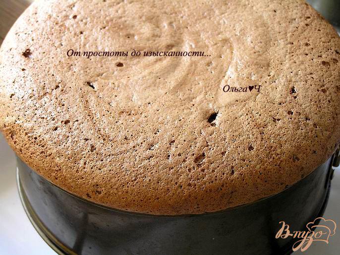 Фото приготовление рецепта: Трюфельный торт шаг №4