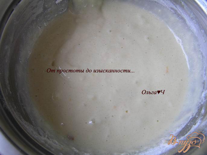 Фото приготовление рецепта: Оладьи на йогурте и манной каше шаг №2