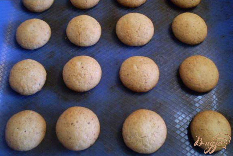 Фото приготовление рецепта: Печенье с ореховой крошкой шаг №6