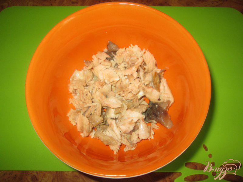 Фото приготовление рецепта: Рыбное заливное из горбуши шаг №4