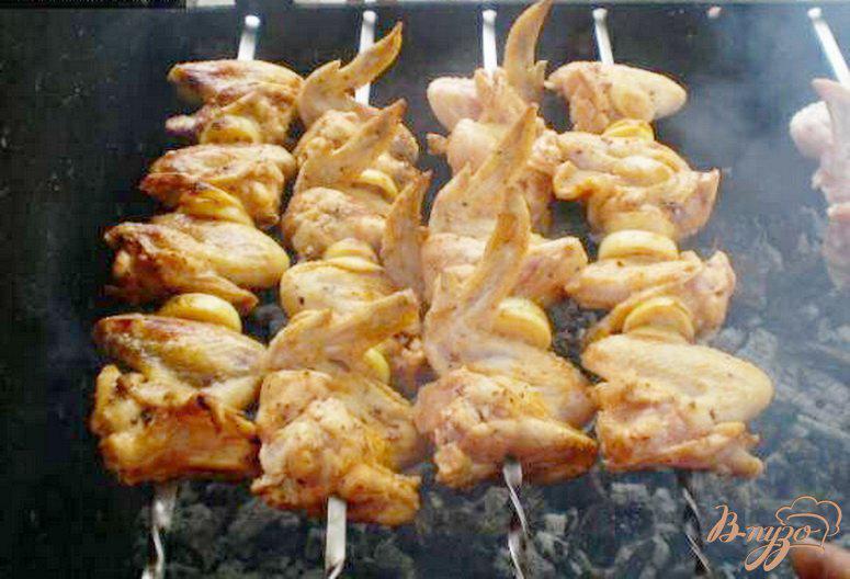 Фото приготовление рецепта: Шашлык куриный на кетчупе шаг №5