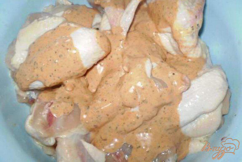 Фото приготовление рецепта: Шашлык куриный на кетчупе шаг №3