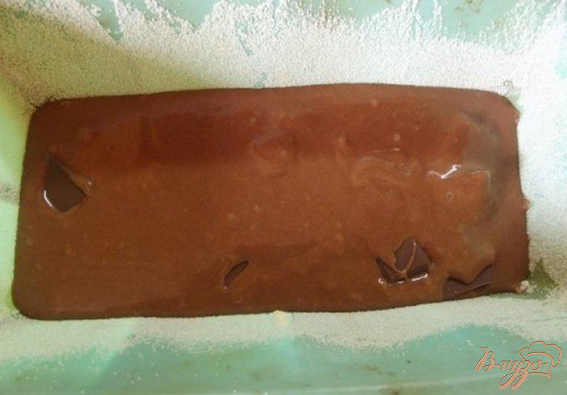 Фото приготовление рецепта: Какао-пирог со сметанным киселем шаг №5