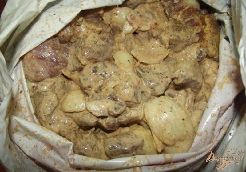 Фото приготовление рецепта: Шашлык из свиной шеи в горчичном маринаде шаг №2