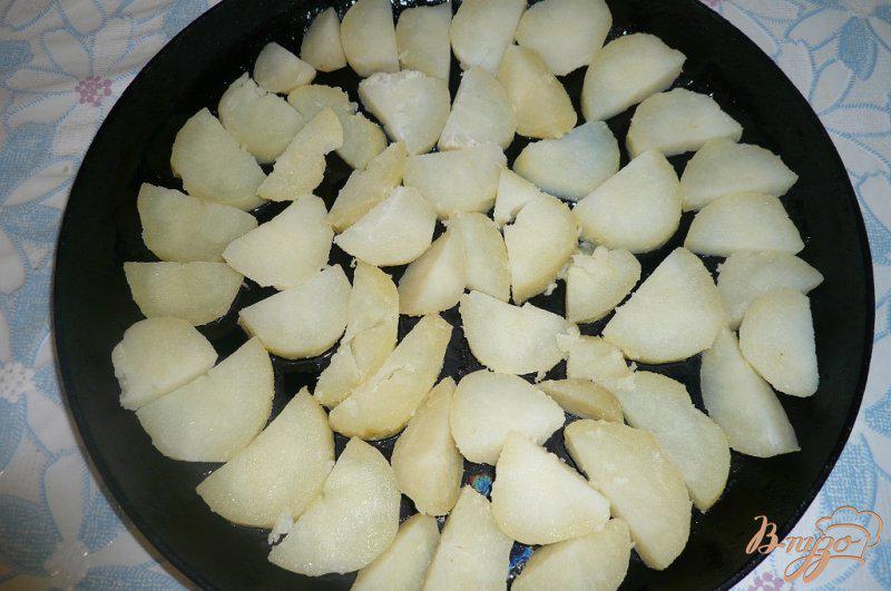 Фото приготовление рецепта: Картофель запеченный с болгарским перцем шаг №3
